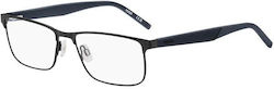 Boss Herren Metallisches Brillengestell Schwarz...