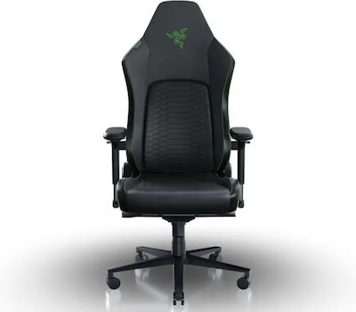 Razer Iskur V2 Artificial Leather Gaming Chair with Adjustable Arms Black / Green