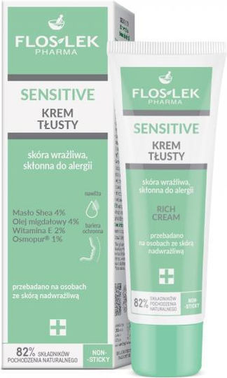 FlosLek Sensitive Rich 24h Cream Face 50ml