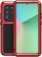 Love Mei Back Cover Μεταλλικό Κόκκινο (Galaxy S20 Ultra)