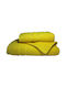 24home.gr Facecloth 50x95cm Yellow Weight 600gr/m²