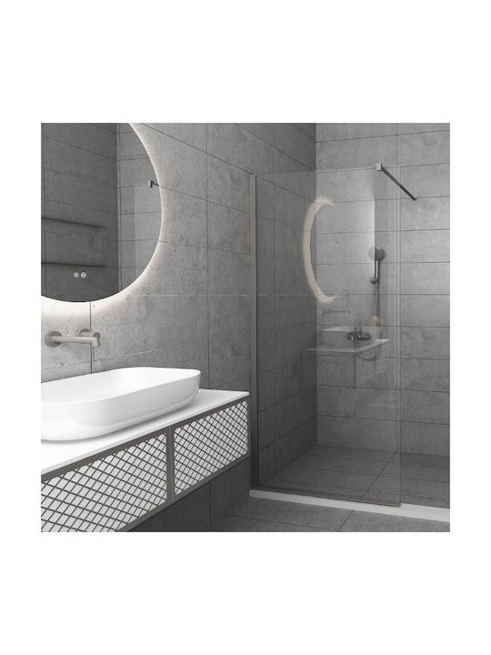 Orabella Serena Shower Screen for Shower 60x200cm Satine