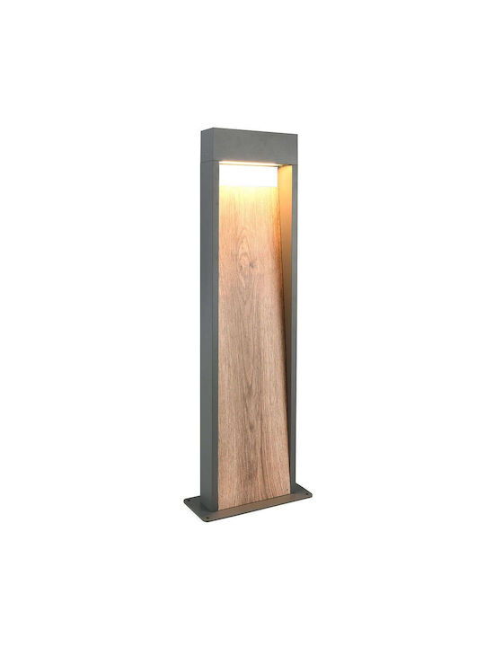 Trio Lighting Φωτιστικό Κολωνάκι LED Εξωτερικού Χώρου με Θερμό Λευκό Φως Ροζ
