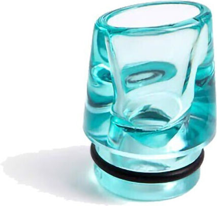 DotMod Drip Tip Mouthpiece in Blue color at-2198-tiffany-blue