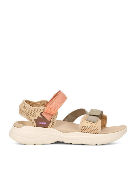 Teva Zymic Sandale Casual Damă Sporty Bej