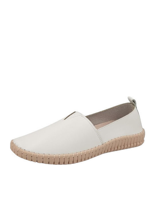 Women's Moccasins in White Color