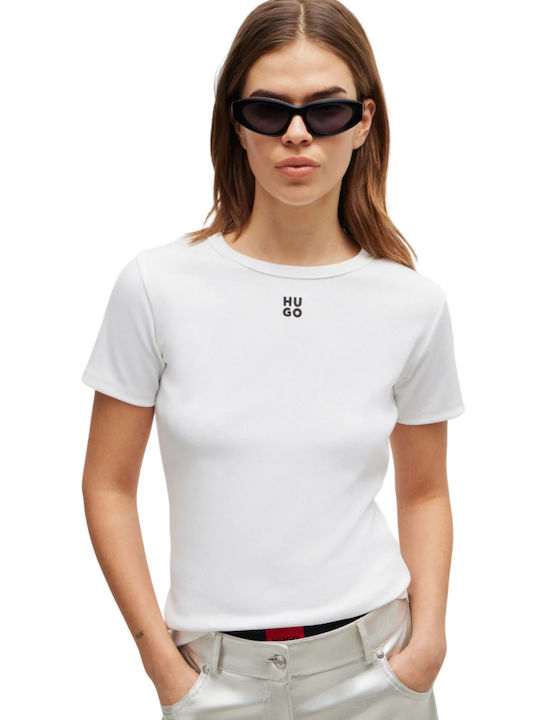 Hugo Boss Damen T-shirt Weiß