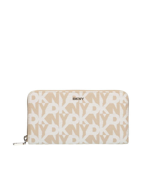 DKNY Frauen Brieftasche Klassiker Beige