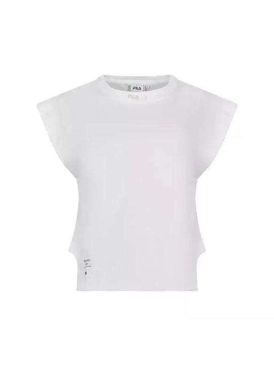 Fila Women's Blouse Short Sleeve White
