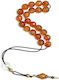 Roloi Komboloi Agate Worry Beads Brown 29cm