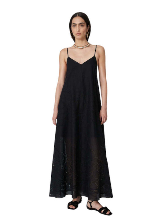 Sfizio Maxi Φόρεμα Μαύρο