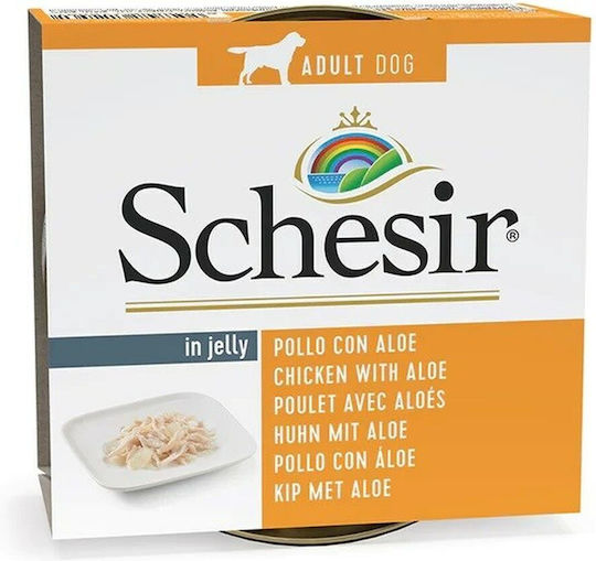 Schesir Wet Food Dogs in Cans with Chicken Grain-Free & Gluten-Free 150gr 55061087