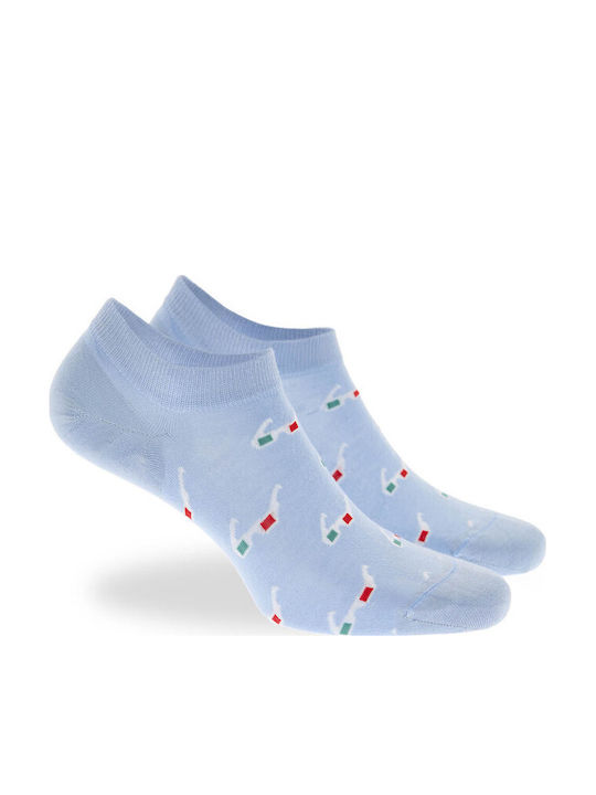 Walk Men's Socks Light Blue