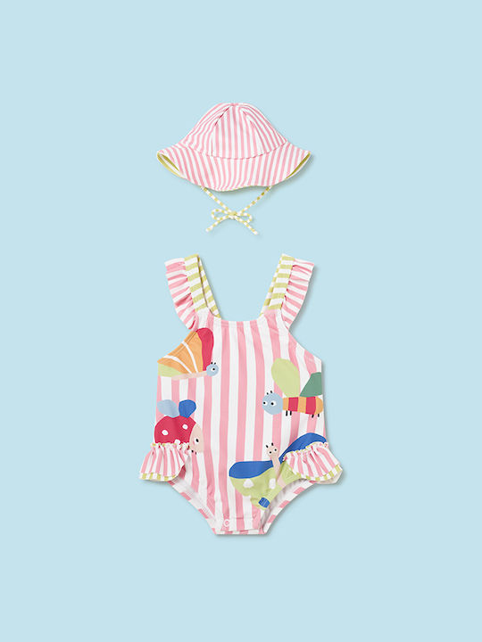 Mayoral Kids Swimwear One-Piece PINK