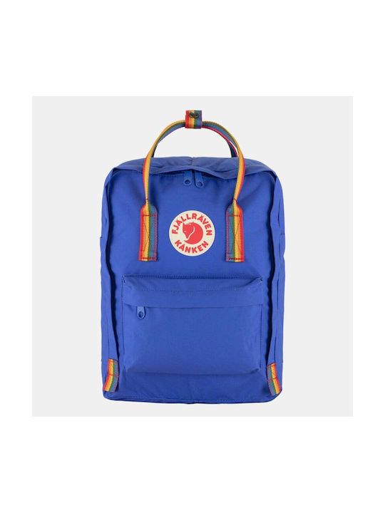 Fjallraven Kanken Rainbow Σακίδιο Πλάτης Αδιάβροχο Μπλε 16lt