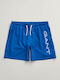 Gant Kids Swimwear Swim Shorts Blue Roulette