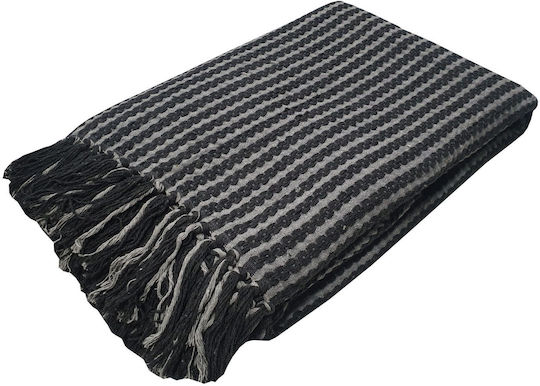 Le Blanc Πολυθρόνας Π180xΜ180cm Black - Light Grey Le Blanc Πολυθρόνας Π180xΜ180cm Black - Light Grey