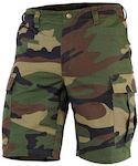 MRK Military Bermuda Shorts Camouflage Khaki