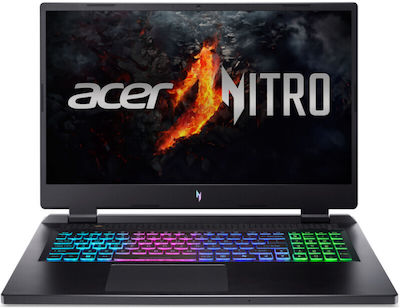 Acer Nitro 17 AN17-42 17.3" IPS FHD 165Hz (Ryzen 7-8845HS/16GB/512GB SSD/GeForce RTX 4050/No OS) (US Keyboard)