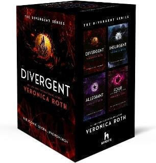 Divergent Series Box Set Books 1-4 Veronica Roth Harper Fire Комплект