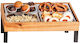 Bisetti Buffet Display Stand Wooden 1pcs