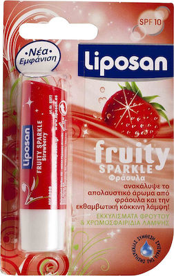 Liposan Color Lip Balm SPF10 Strawberry Shine 4.8gr