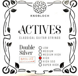 Knobloch Actives Set Bass Strings Classic Guitar High Tension 500ads