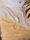 Nef-Nef Homeware Kids Decorative Pillow Bee Yellow 35x35cm