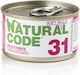 Natural Code Wet Food for Adult Cats in Cans with Chicken Gluten-Free 85gr