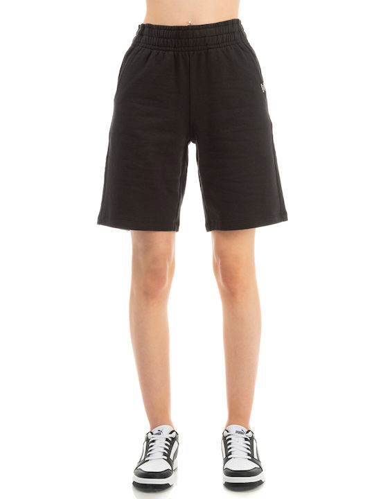 Be:Nation Women's Terry Sporty Shorts Black