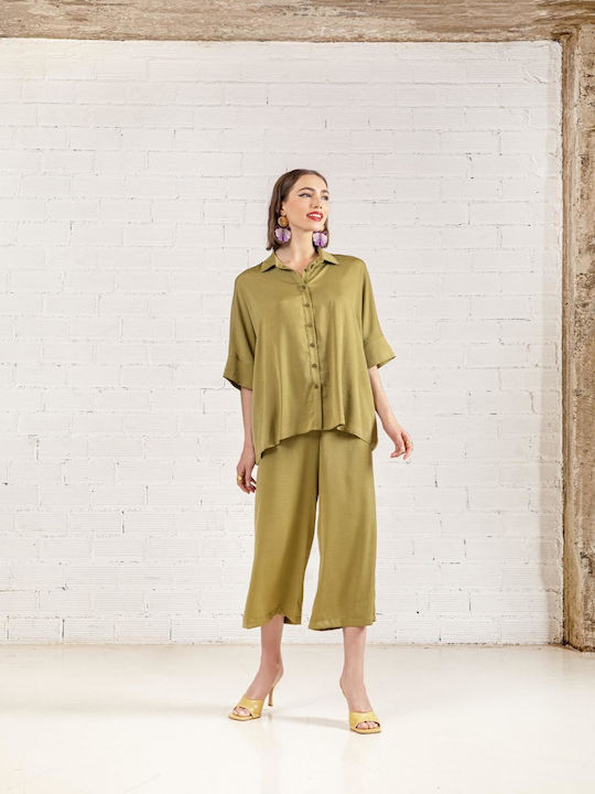 Moutaki Damen Hemd Khaki