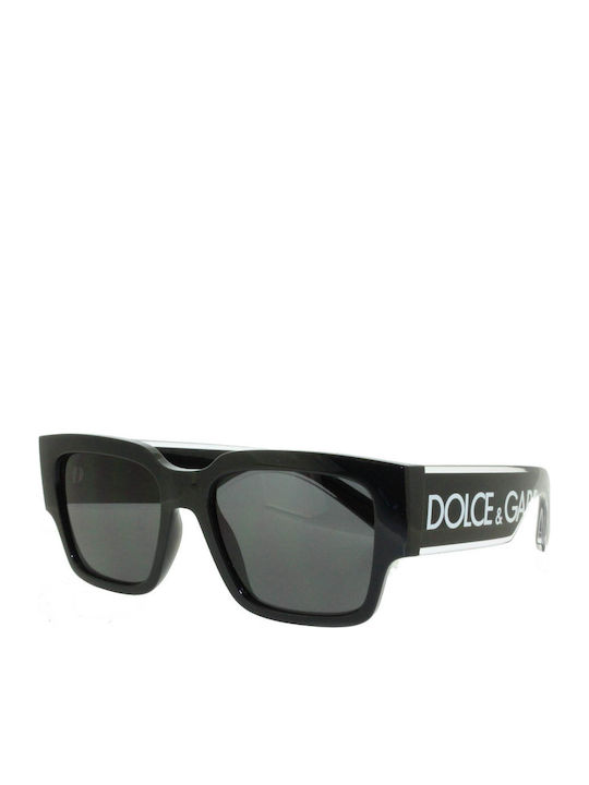 Dolce & Gabbana Ochelari De Soare Pentru Copii Pătrați Negri