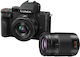 Panasonic Lumix DC-G100D + H-FS 12-32 + 35-100E Mirrorless Camera Kit (G Vario 12-60mm F3.5-5.6 Asph. Power OIS + G 35-100mm F/4-5.6 OIS) Black