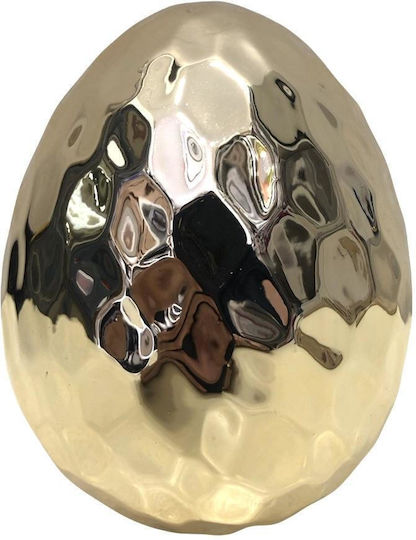 Zen Collection Oster Ei Porzellan Gold 12x10.5x10.5cm
