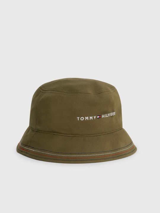 Tommy Hilfiger Υφασμάτινo Ανδρικό Καπέλο Χακί