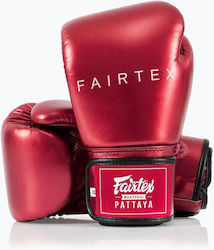Fairtex Γάντια Πυγμαχίας για Αγώνα Κόκκινα