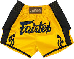 Fairtex Bărbați Shorts Kick/Thai Boxing Galben