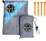 Maui & Sons Plastic Beach Mat Gray 190x140cm