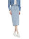 Karl Lagerfeld Denim Skirt in Blue color