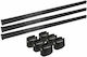 Kargo Trunk Set Fitting Kit 3 Steel Bars 150cm Ford Tourneo Custom 10 12>07 23 Transit Custom 01 18>08 23