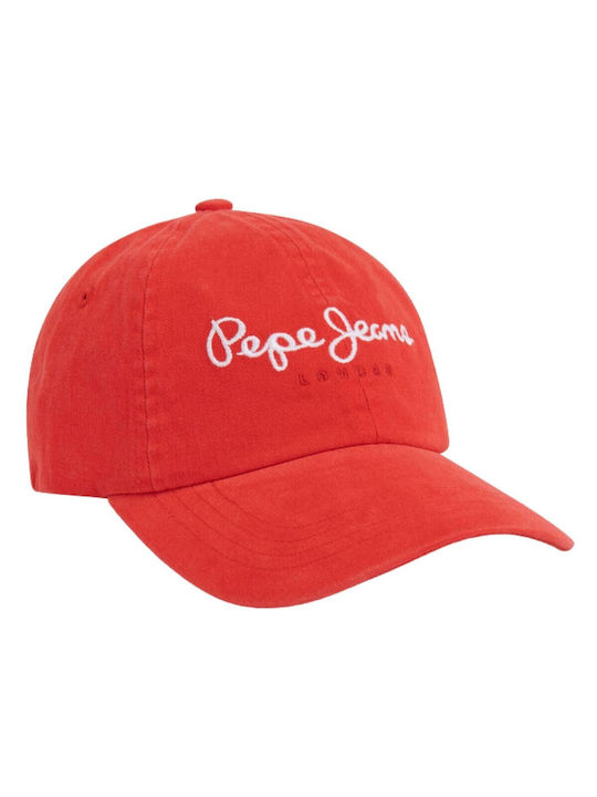 Pepe Jeans Παιδικό Καπέλο Υφασμάτινο Κόκκινο