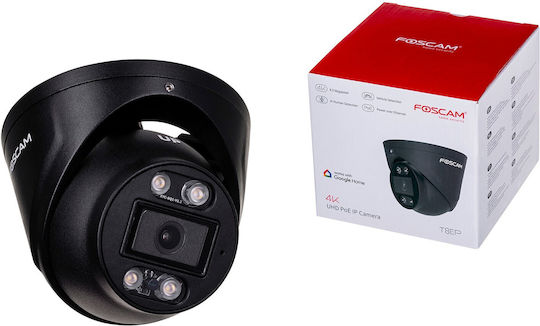 Foscam T8EP IP Surveillance Camera 4K Waterproof with Two-Way Communication and Lens 4.3mm