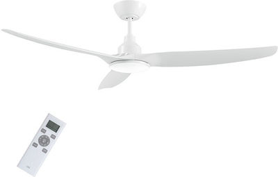 Life Apeliotes Ceiling Fan 132cm with Light and Remote Control Day