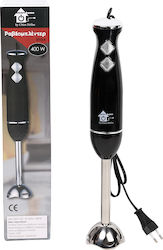 Chios Hellas Hand Blender with Stainless Rod 400W Black
