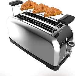 Cecotec Toastin Time 1500 Φρυγανιέρα 2 Θέσεων 1500W Inox