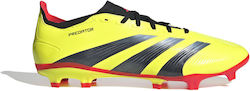 adidas Predator League FG Ποδοσφαιρικά Παπούτσια με Τάπες Team Solar Yellow 2 / Core Black / Solar Red
