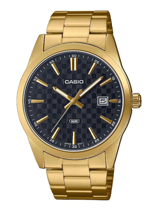 Casio Men's Watch 41mm Battery with Gold Metal ...