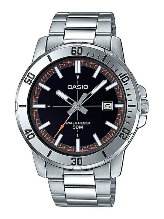 Casio Men's Watch 45mm Battery with Silver / Si...