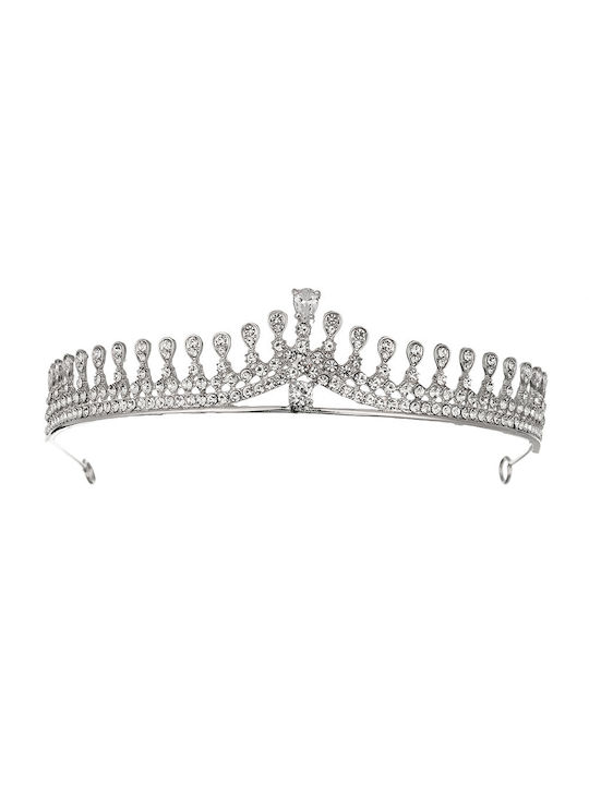 Hair Tiara J2387 – Silver