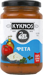 Kyknos Σάλτσα Τομάτας Με Φέτα & Ρίγανη Χωρίς Γλουτένη 350gr
